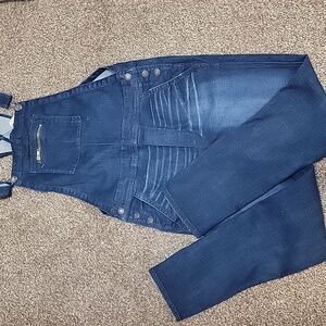 American Eagle Denim Overalls Women’s Blue Jean Dungarees Casual Medium
